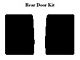 Chevy & GMC Truck Insulation, Quiet Ride, Rear Door Kit, Panel Delivery Truck, 1947-1953 (Panel Delivery)