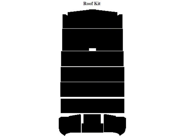 Chevy & GMC Truck Insulation, Quiet Ride, Roof Kit, Panel Delivery Truck, 1947-1953 (Panel Delivery)