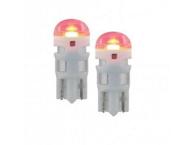 Chevy-GMC Truck LED 194/T10 Bulbs-Red