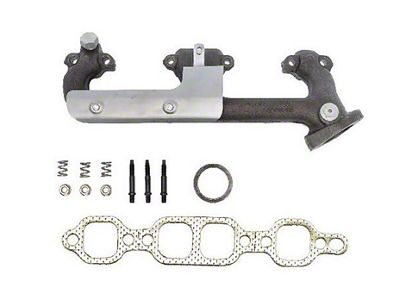 Chevy & GMC Truck Manifold. Exhaust, Left, 5.0L/5.7L, w/Heat Shield, 1988-1995