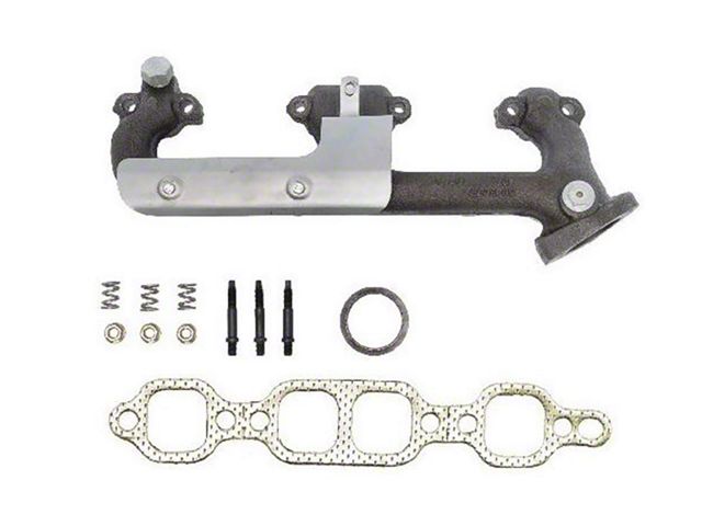 Chevy & GMC Truck Manifold. Exhaust, Left, 5.0L/5.7L, w/Heat Shield, 1988-1995