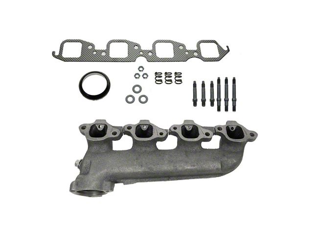 Chevy & GMC Truck Manifold, Exhaust, Left, 7.4L, w/AIR, 1973-1997