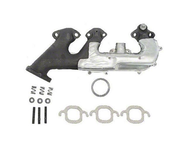 Chevy & GMC Truck Manifold. Exhaust, Right, 4.3L 262ci , w/Heat Shield, 1988-1995