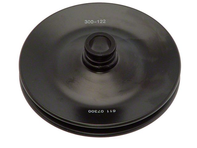 Chevy & GMC Truck Pulley, Power Steering, Single Groove, R/V-Series and C/K-Series, 1985-1991