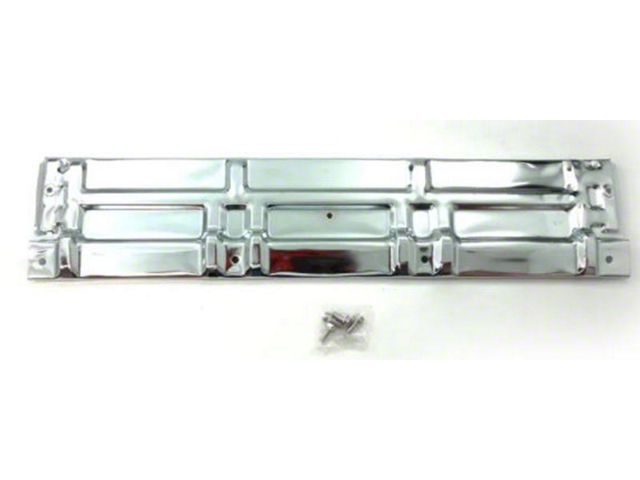 Chevy-GMC Truck Radiator Support Panel, Automatic-Chrome