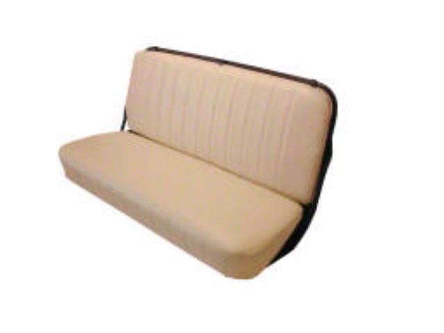 Chevy & GMC Truck Seat Cover, Bench, Leather/Vinyl, With Pleats, 1st Series, 1947-1955