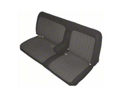 Chevy & GMC Truck Seat Cover, Bench, Standard Cab, Two-Tone, Velour, With Center Arm Rest, 1988-1995