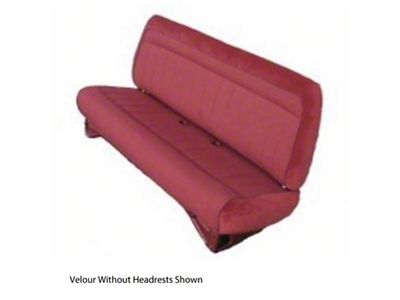 Chevy & GMC Truck Seat Cover, Bench, Standard Cab, Vinyl, Cheyenne, With Headrests, 1988-1996