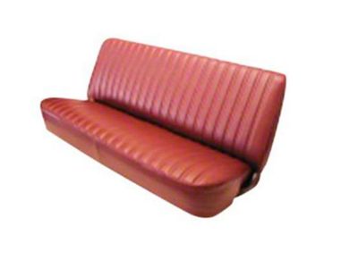 Chevy & GMC Truck Seat Cover, Rear Bench Seat, Crew Cab, Vinyl, 1981-1987