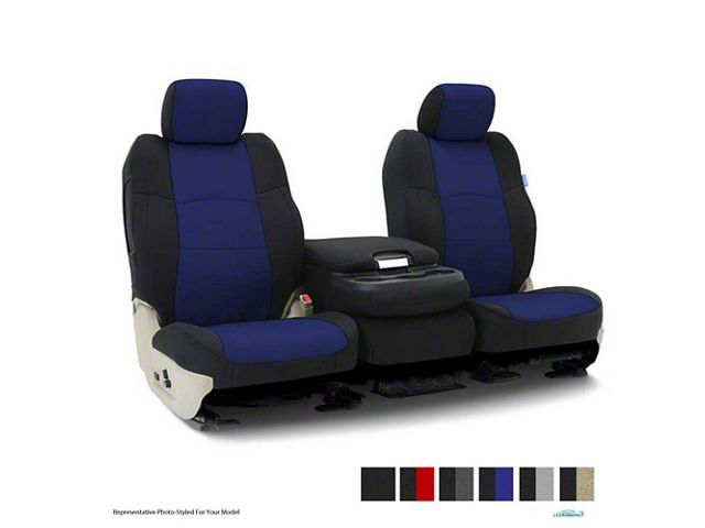Chevy & GMC Truck Seat Covers, Slip On, Neosupreme, Manual Seats, With Folding Console, 1999-2006
