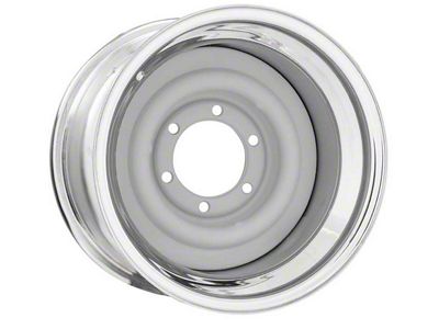 Chevy-GMC Truck Series 13 Smoothie Wheel, Chrome With Bare Center, 6 Lug