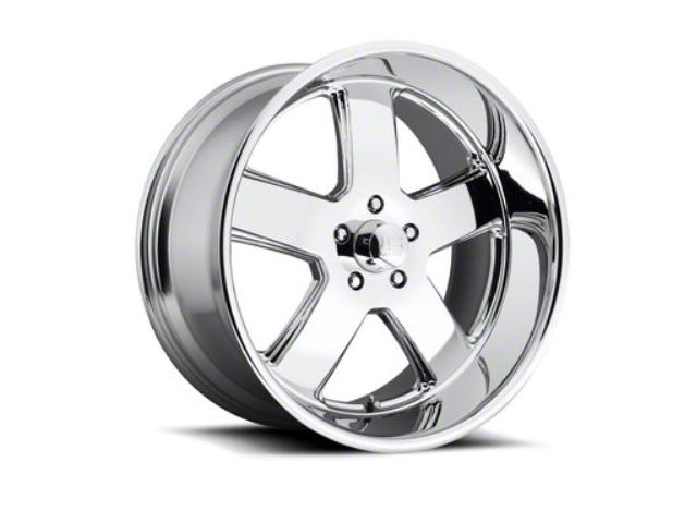 Chevy-GMC Truck US Mags U116 Hustler Wheel, 5x5 Bolt Pattern, 1mm Offset, Chrome, 20