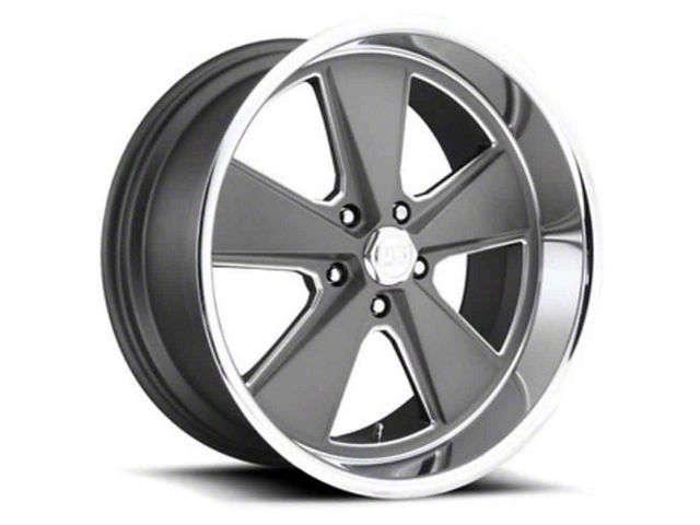 Chevy-GMC Truck US Mags U120 Roadster Wheel, 5x5 Bolt Pattern, Matte Gun Metal, 18