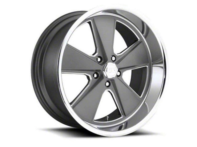 Chevy-GMC Truck US Mags U120 Roadster Wheel, 5x5 Bolt Pattern, Matte Gun Metal, 20