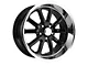 Chevy-GMC Truck US Mags U121 Rambler Wheel, 5x5 Bolt Pattern, Gloss Black, 20