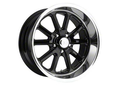 Chevy-GMC Truck US Mags U121 Rambler Wheel, 5x5 Bolt Pattern, Gloss Black, 22