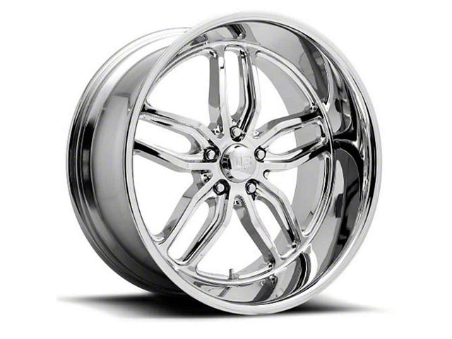 Chevy-GMC Truck US Mags U127 C-Ten Wheel, 5x5 Bolt Pattern, 1mm Offset, Chrome, 18