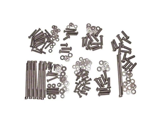 Chevy-GMC TruckLS Conversion Engine Bolt Kit, Stainless Steel, LS197-98