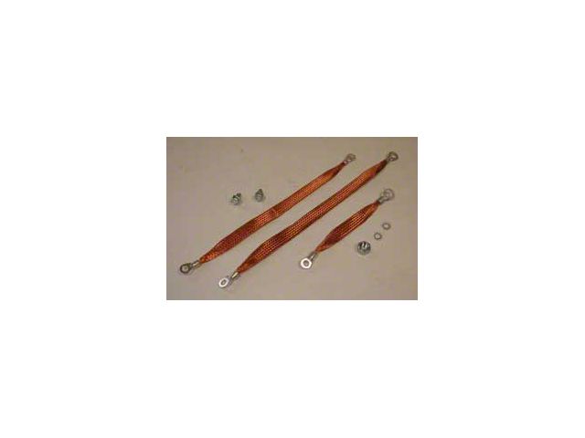 Chevy Ground Wire Strap Kit, 1955-1957