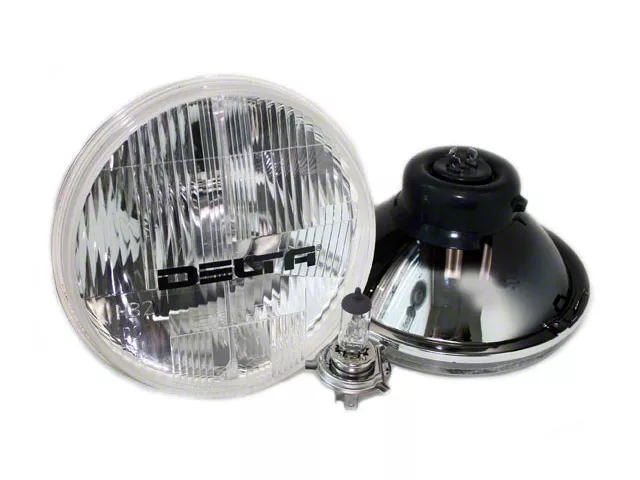 Chevy Halogen Headlight Kit, Delta Tech, 1955-1957