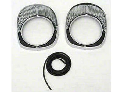 Headlight Bezels,Good,1957