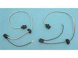 Chevy Headlight Bucket Wiring Harness, 1957