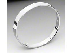 Chevy Headlight Retainer Ring, Stainless Steel, 1956-1957