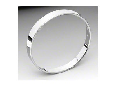 Chevy Headlight Retainer Ring, Stainless Steel, 1956-1957