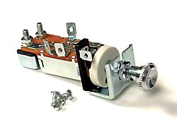 Chevy Headlight Switch, Replacement Style 6-Volt, 1949-1954