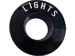 Chevy Headlights Bezel Insert, Plastic, 1957