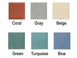 Chevy Headliner, Bel Air 2-Door Sedan, Napped Cloth, 1955 (Bel Air Sedan, Two-Door)