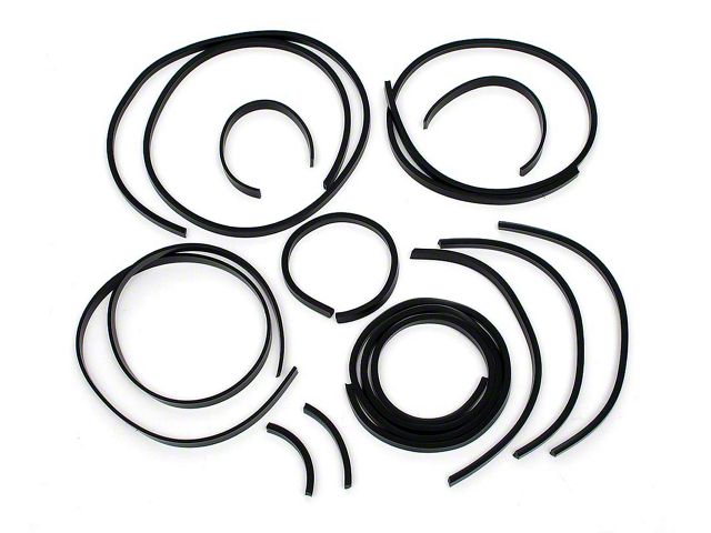 Chevy Headliner & Windlace Tack Strip Set, 2-Door Wagon, 1955-1957