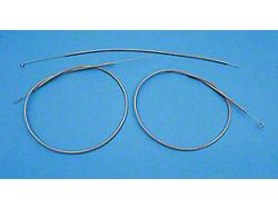 Chevy Heater Cable Set, Deluxe, 1955
