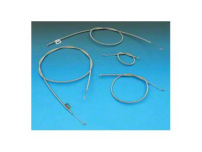 Chevy Heater Cable Set, Deluxe, 1957