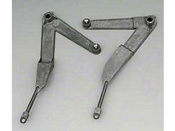 Deluxe Heater Levers (1955 150, 210, Bel Air, Nomad)