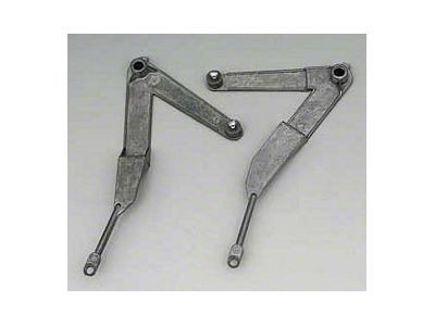 Deluxe Heater Levers (1955 150, 210, Bel Air, Nomad)