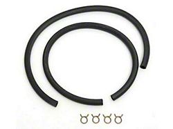 Heater Hose Kit,Factory,V8,Small Block,55-56