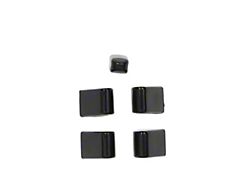 Heater Level Control Knobs; Black (1957 150, 210, Bel Air)