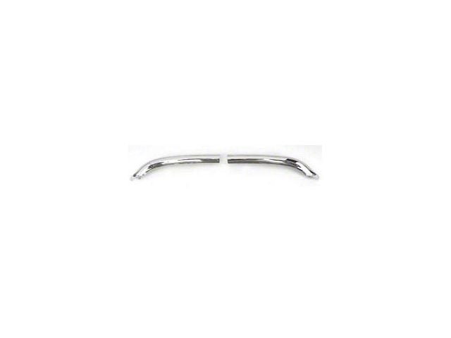 Chevy Hood Bar Extensions, Original GM Style, 1957