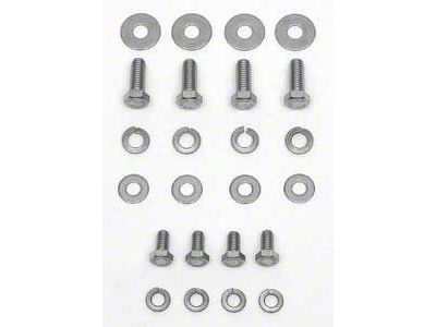 Hood Hinge Bolts & Washers, Stainless Steel (55-56 Chevy Bel Air; 55-56 Chevy 150; 55-56 Chevy 210; 55-56 Chevy Nomad)