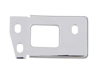Chevy Hood Latch Plate, Chrome (55-57 Chevy Bel Air; 55-57 Chevy 150; 55-57 Chevy 210; 55-57 Chevy Nomad)