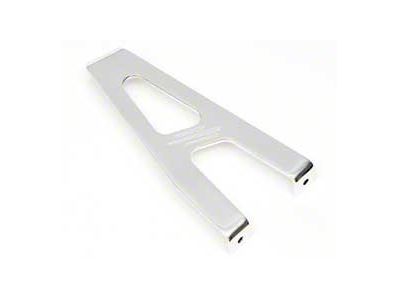 Chevy Hood Latch Vertical Support, Polished Billet Aluminum, 1956