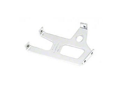 Chevy Hood Latch Vertical Support, Polished Billet Aluminum, 1957