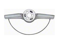 Horn Ring; Chrome (65-66 Biscayne, Caprice, Impala)