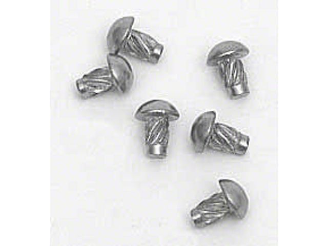 Engine Tag Rivets Ecklers ID Tag Rivet Set, Delco, 49-54 Chevy (55-57 Chevy Bel Air; 55 ...
