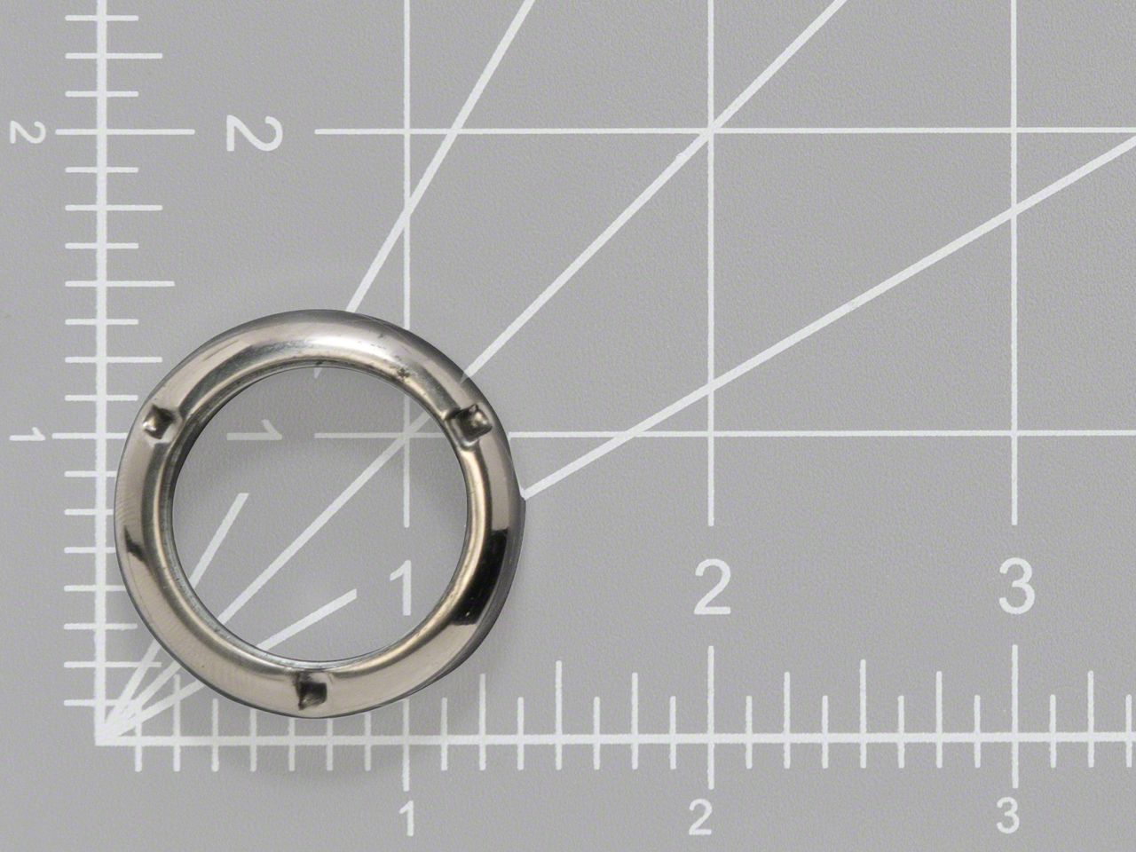 Ecklers Ignition Switch Bezel Nut, Stainless, 51-56 (51-52