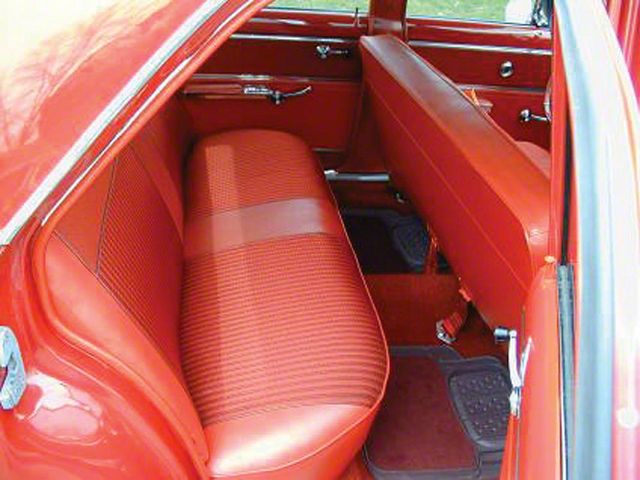 Chevy II - Nova 4-Door Sedan Rear Seat Covers, 1965