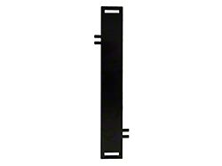 Console Shifter Position Indicator Lens Backing Plate, Automatic Transmission (1968 Chevy II; 69-74 Nova)