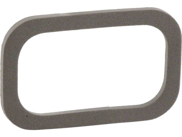 Chevy II-Nova Lens Gasket, License Plate Lamp, Rear, 1966-1972