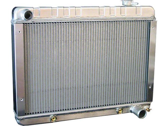 Chevy II-Nova Radiator, Direct Fit Series, Concours, Automatic Transmission, Aluminum, Small Block, 1962-1967